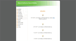 Desktop Screenshot of osovabityska.knihovna.info