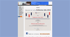 Desktop Screenshot of hroznetin.knihovna.info