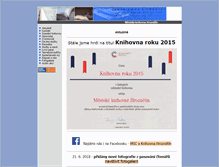 Tablet Screenshot of hroznetin.knihovna.info