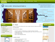 Tablet Screenshot of knihovna.info