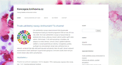 Desktop Screenshot of koncepce.knihovna.cz