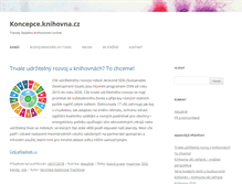 Tablet Screenshot of koncepce.knihovna.cz