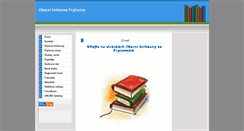 Desktop Screenshot of frycovice.knihovna.info