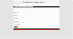 Desktop Screenshot of habartov.knihovna.info